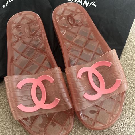 chanel jelly pool slides